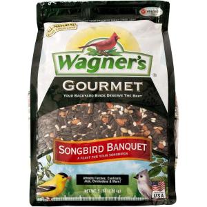 imageWagners 22042 Songbird Banquet Wild Bird Food 5Pound Bag Pack of 2Songbird Banquet Wild Bird Food