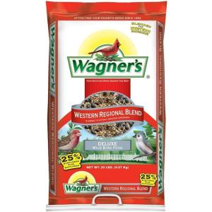 imageWagners 62008 Western Regional Blend Wild Bird Food 20Pound BagWild Bird Food